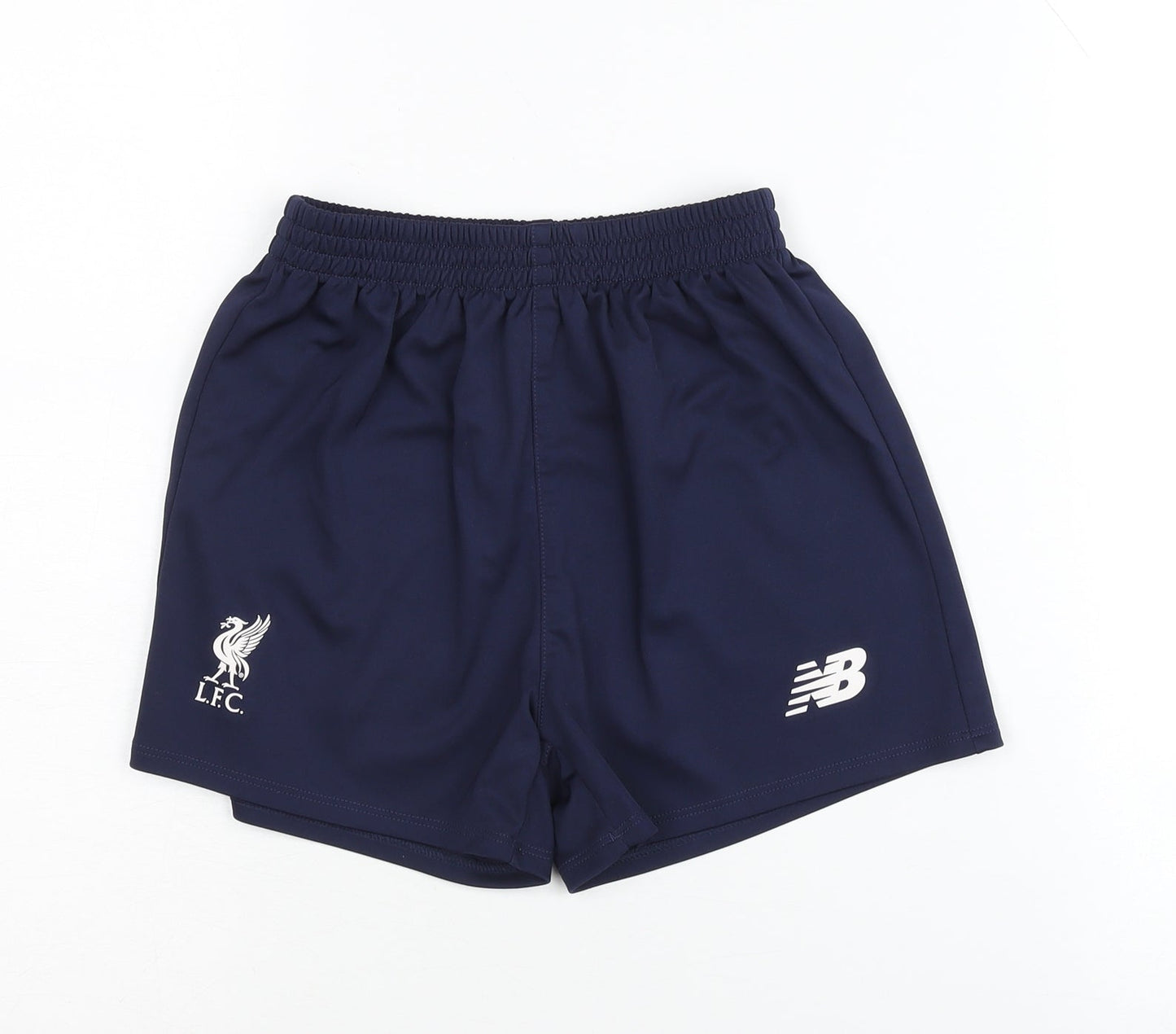 New Balance Boys Blue Athletic Football Shorts 6-7 Years