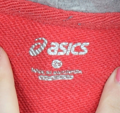 Asics Women's Red XS Full Zip Hoodie