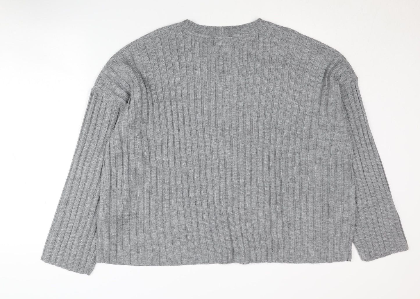 Womens UK Size 14 Firetrap Grey Pullover Jumper