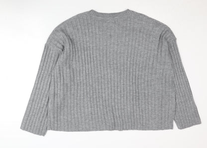 Womens UK Size 14 Firetrap Grey Pullover Jumper