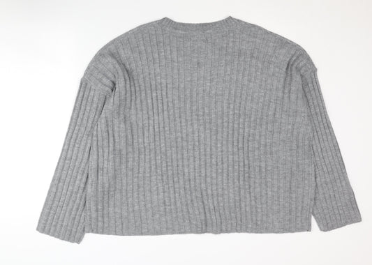 Womens UK Size 14 Firetrap Grey Pullover Jumper
