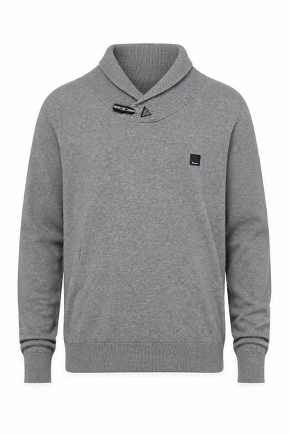 Mens UK Size M Bench Grey Pullover Jumper