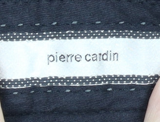 Pierre Cardin Men's Black Wool Trousers 38 IN