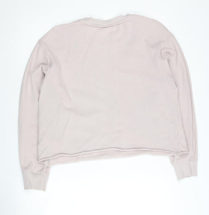 DKNY Women's Pink Pullover Sweatshirt S