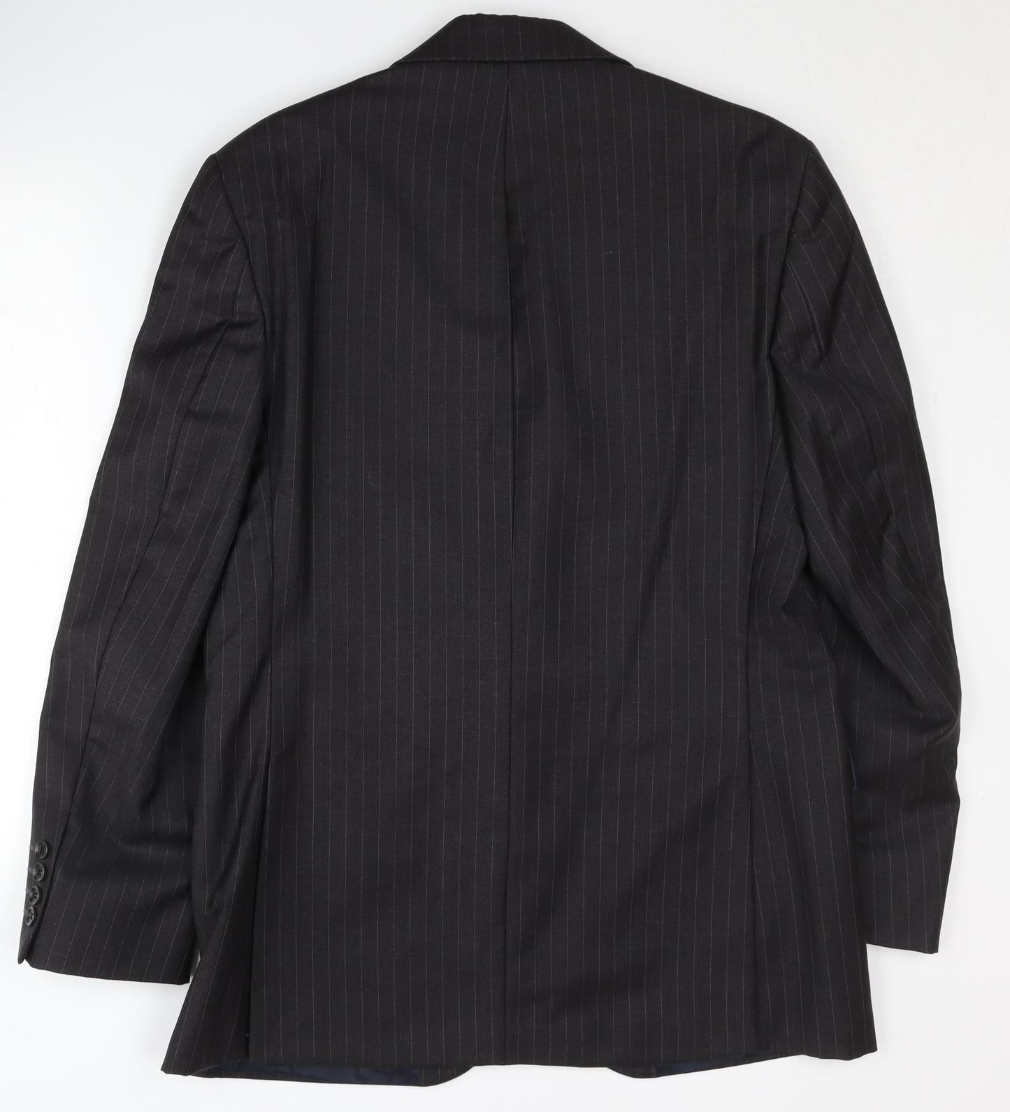 Austin Reed Men's Grey Striped Blazer 40R