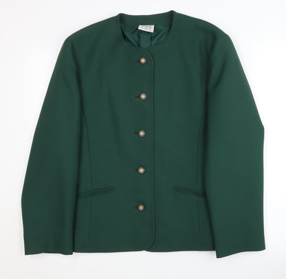 Eastex Women's Green Suit Jacket Size 14