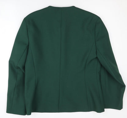 Eastex Women's Green Suit Jacket Size 14
