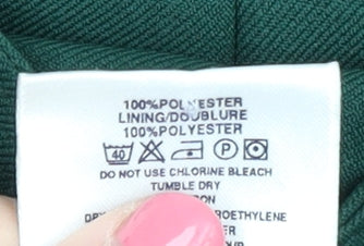 Eastex Women's Green Suit Jacket Size 14