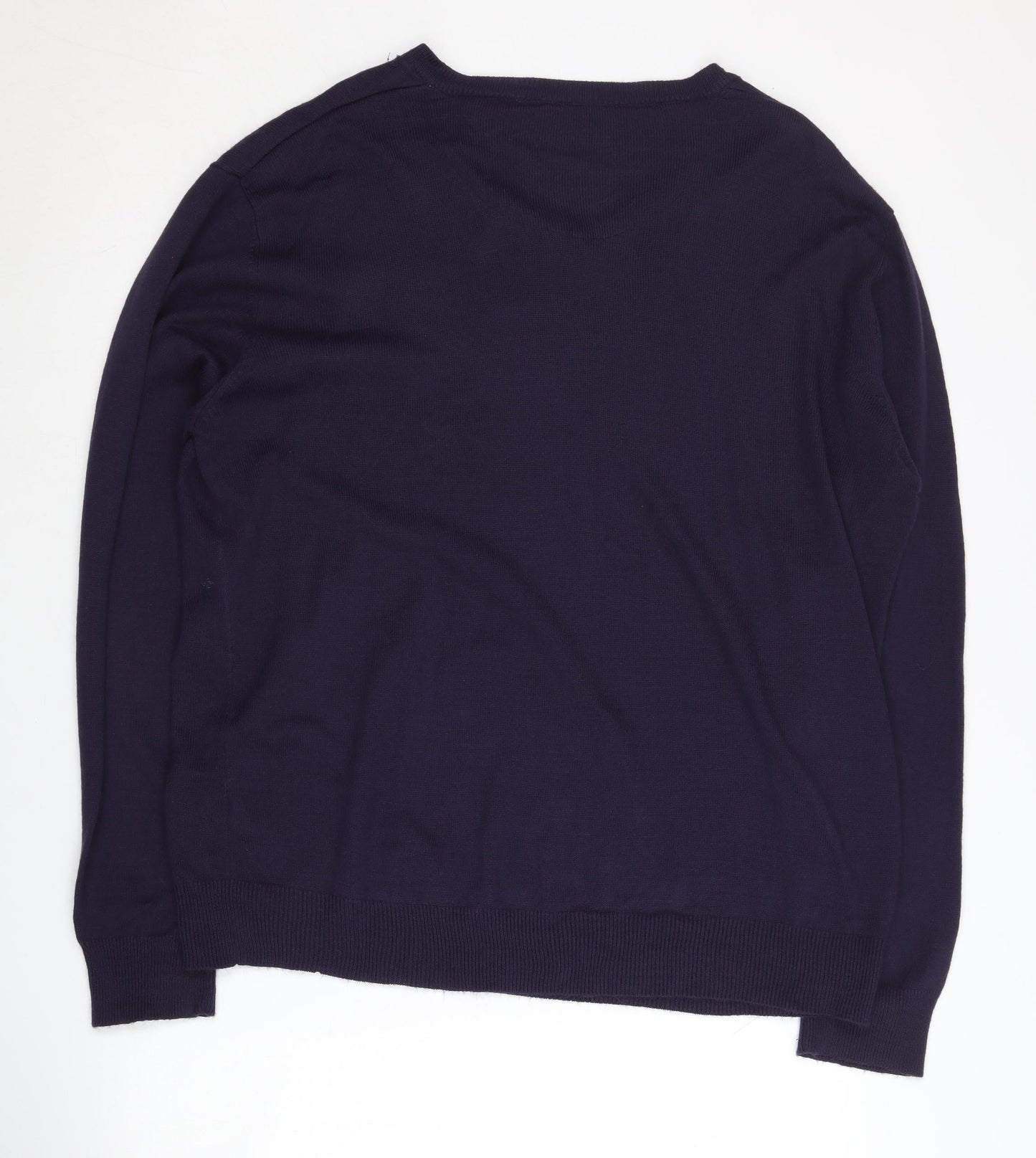 St George by Duffer Men's Blue XL Pullover Jumper