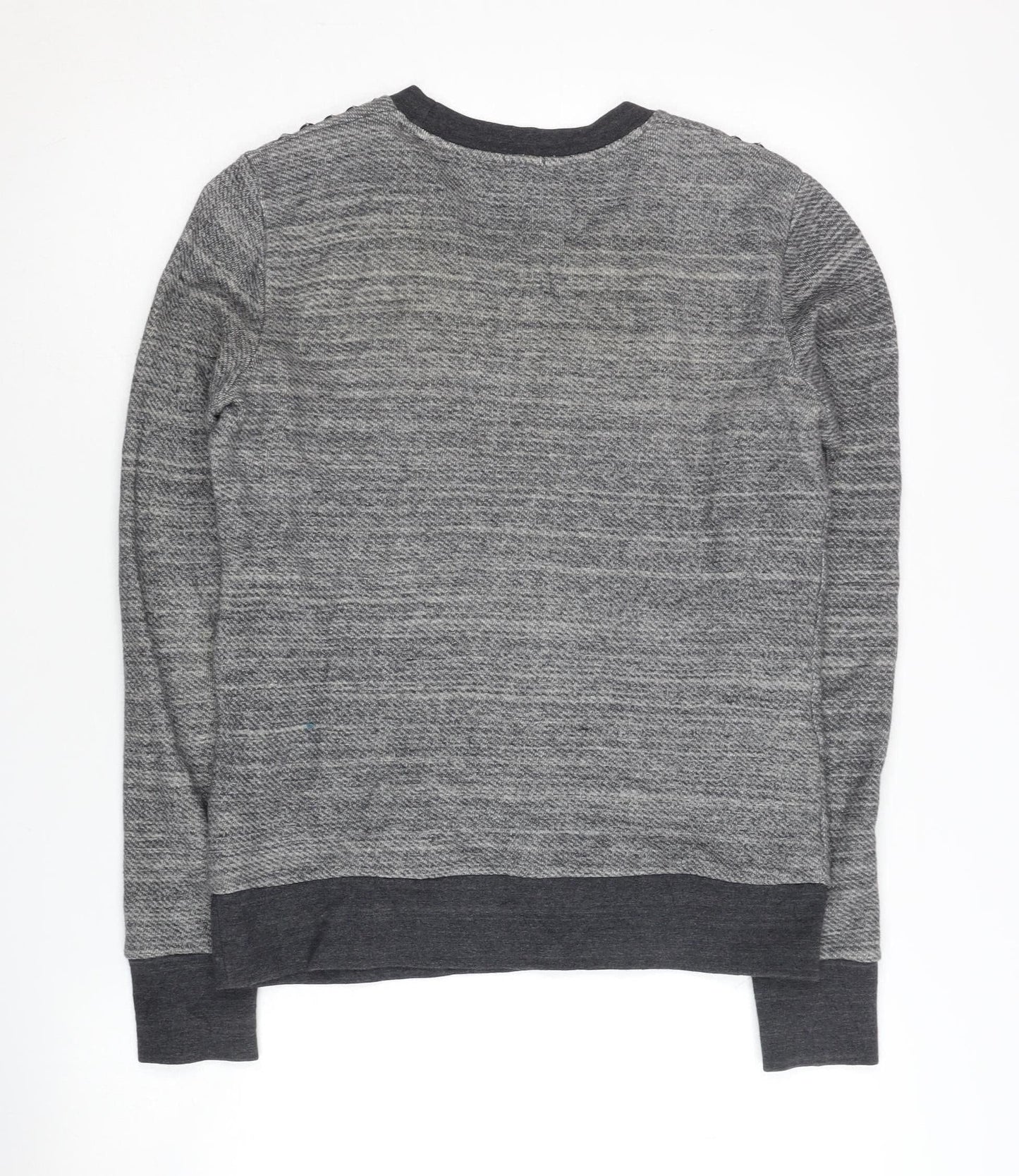 J.Crew Women's Grey Studded Pullover Sweatshirt XS
