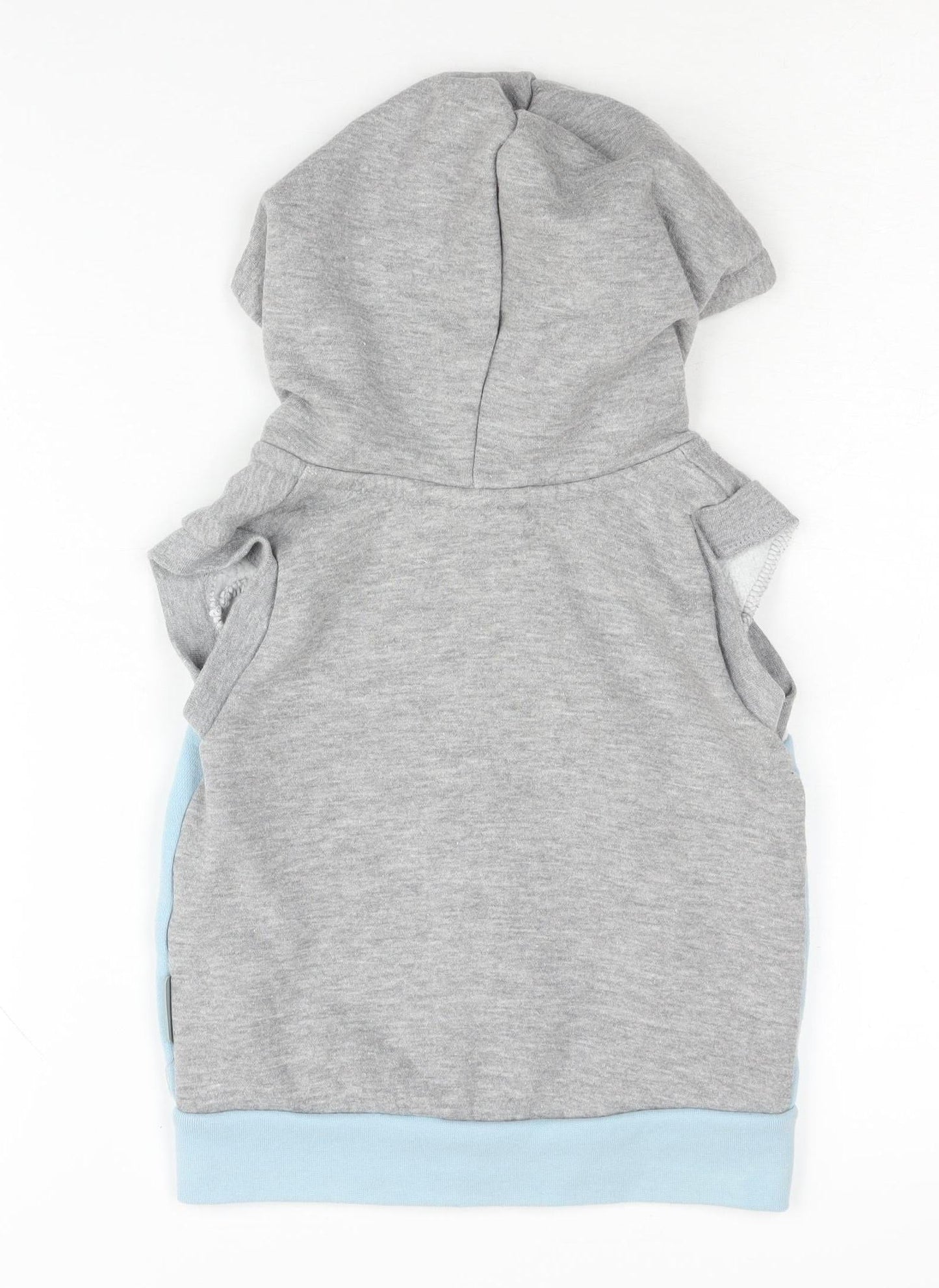 McKenzie Boys Grey & Blue Sleeveless Hooded Jacket 2-3 Years