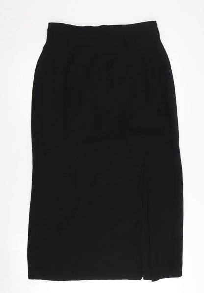 Alexon Women's Black Pencil Skirt, Size 12, Business Zip