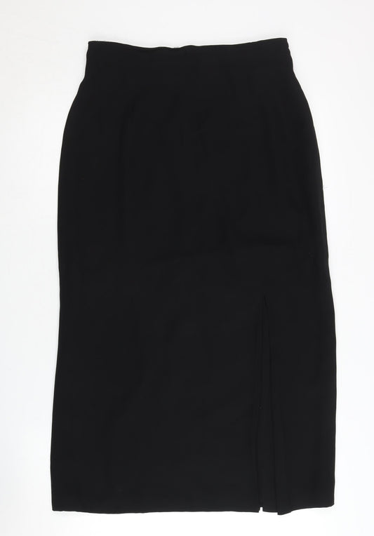 Alexon Women's Black Pencil Skirt, Size 12, Business Zip