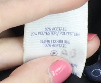 Alexon Women's Black Pencil Skirt, Size 12, Business Zip