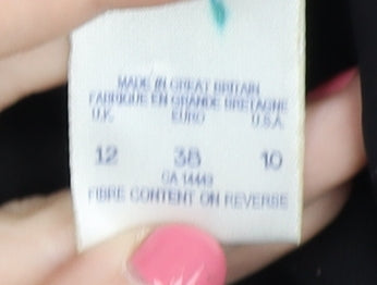 Alexon Women's Black Pencil Skirt, Size 12, Business Zip