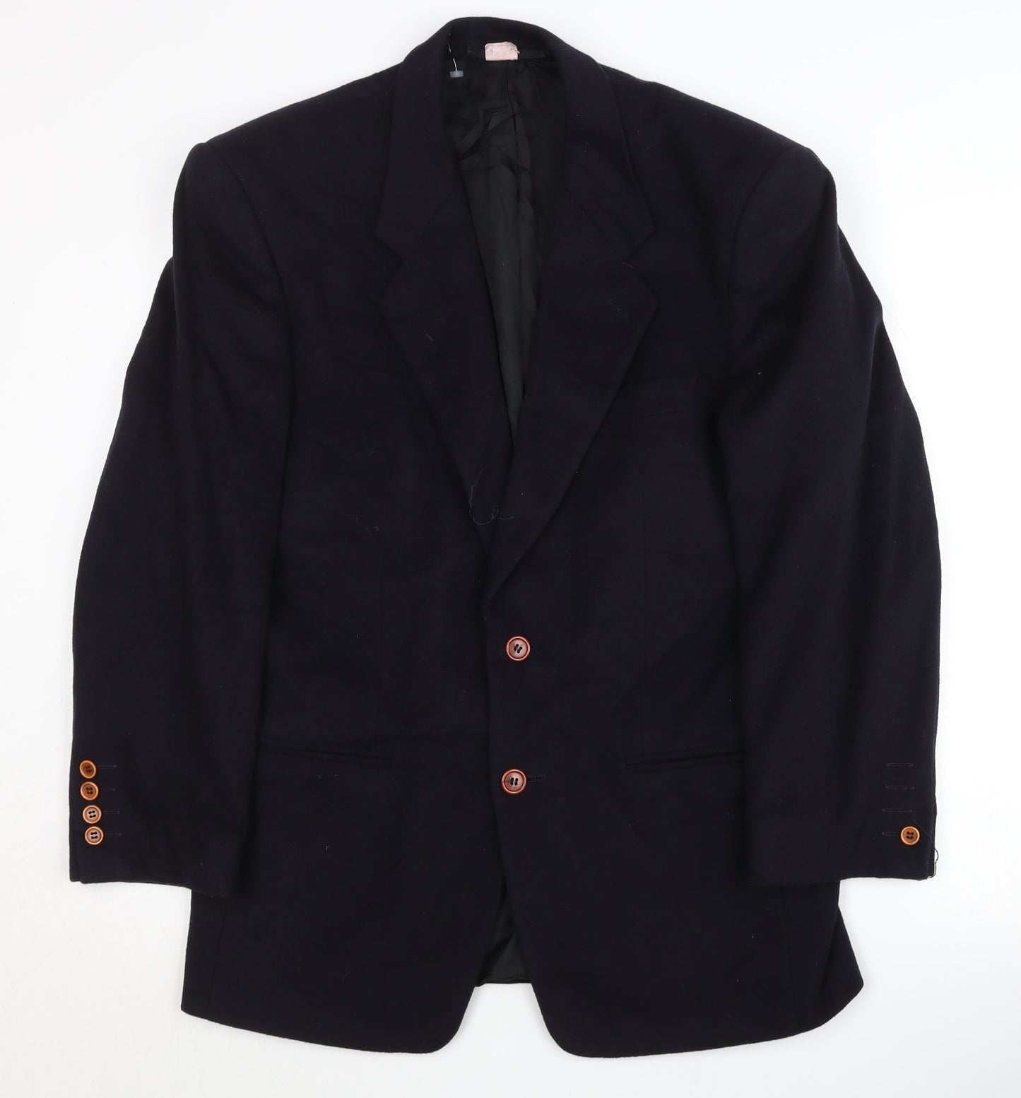Mens UK Size 38 Dehavilland Regular Black Suit Jacket