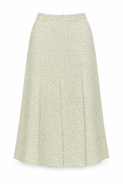 Viyella Women's Multicoloured A-Line Skirt UK 10