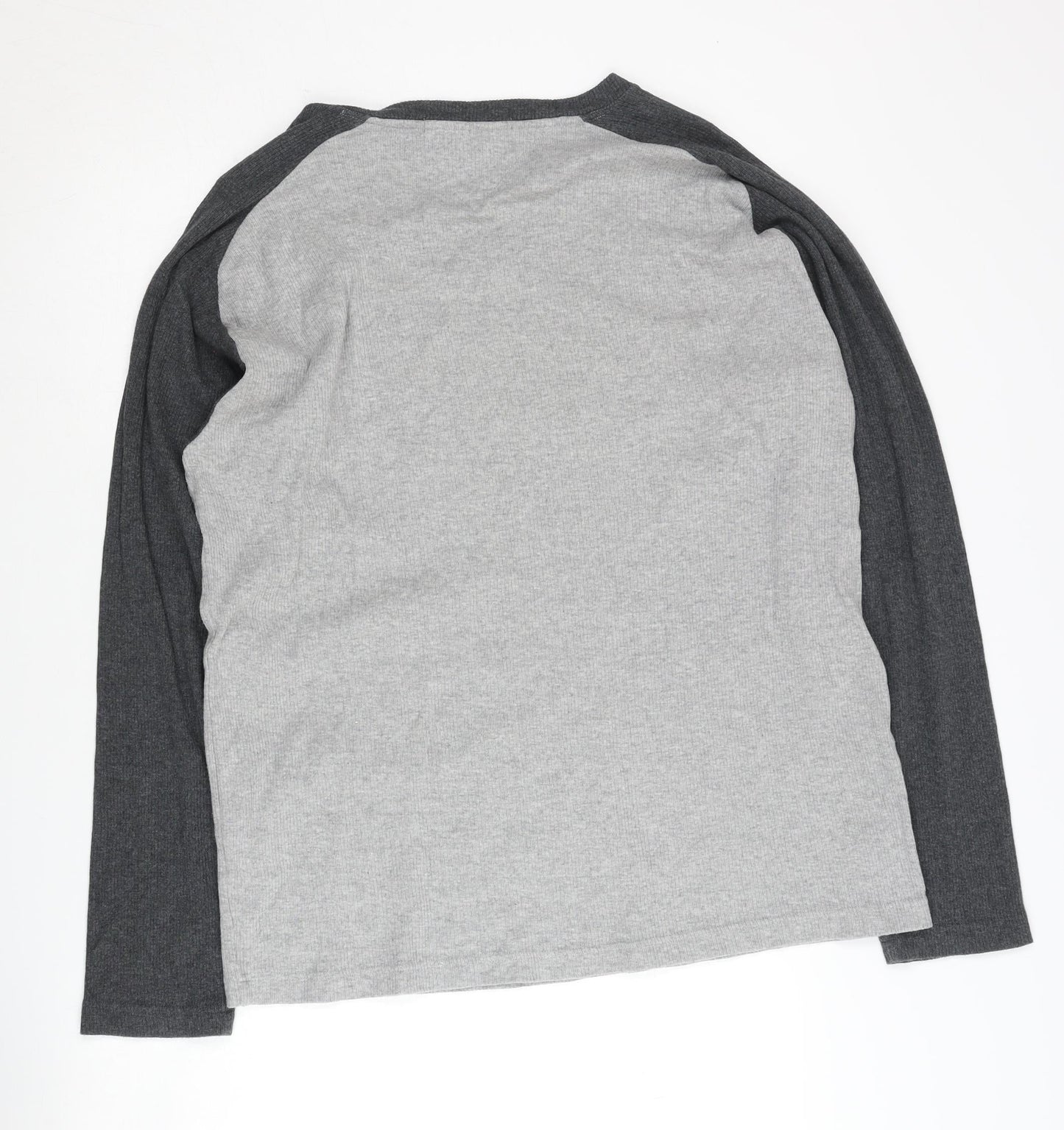 Tommy Hilfiger Men's Grey XL V-Neck Pullover Jumper