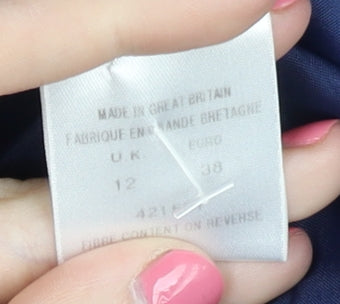 Eastex Women's Blue Blazer, Size 12, Classic Fit