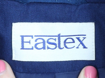Eastex Women's Blue Blazer, Size 12, Classic Fit
