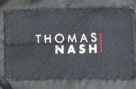 Mens UK Size 44 Thomas Nash Regular Black Suit Jacket