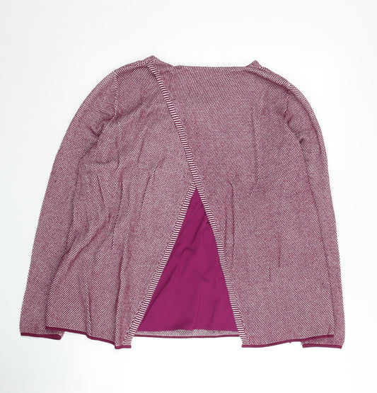 Eastex Women's Pink Cardigan, Size 16, Long Sleeve