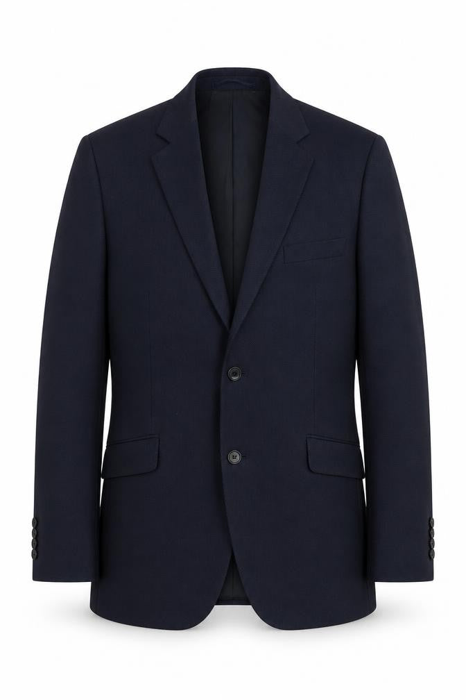 Mens UK Size 40 Dehavilland Regular Blue Suit Jacket