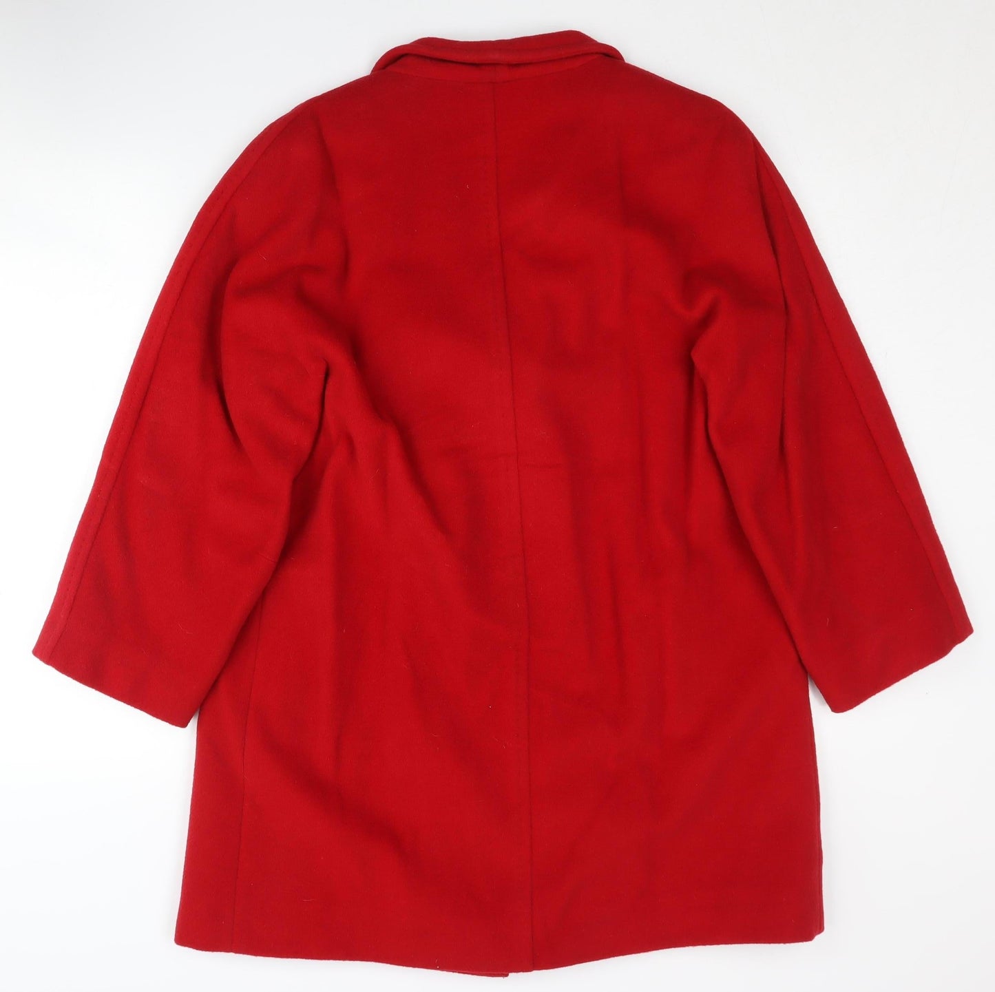 Windsmoor Women's Red Wool Overcoat Size 10