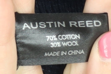 Austin Reed Men's Blue 1/2 Zip Jumper Size L