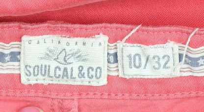 SoulCal & Co Women's Pink Straight Jeans Size 10