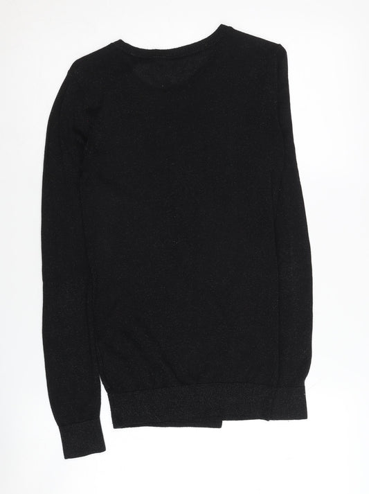 Womens UK Size 6 Whistles Black Pullover Jumper