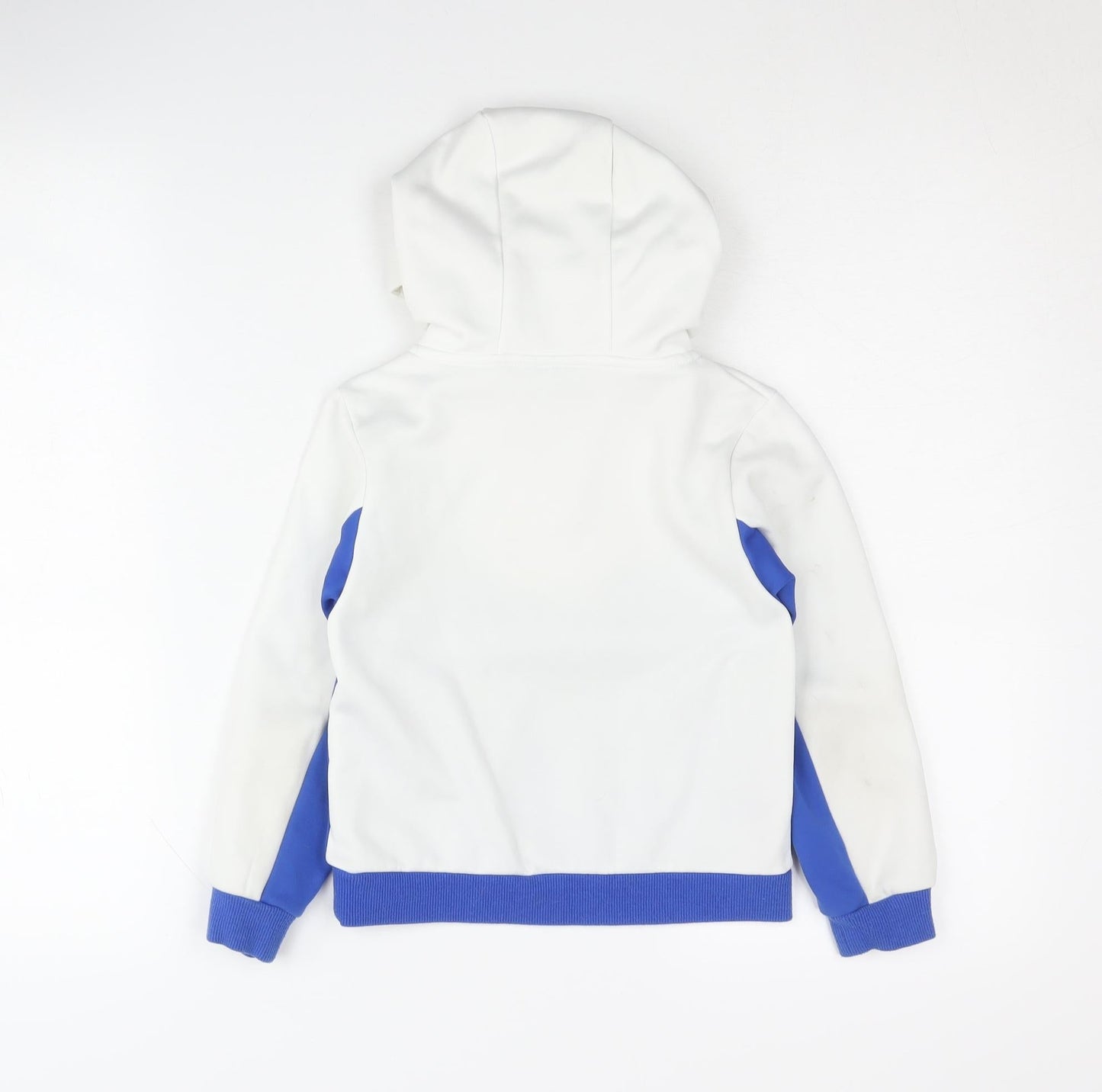 McKenzie Boys Blue & White 1/4 Zip Hoodie, 5-6 Years