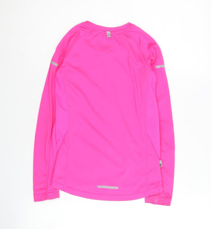 Karrimor Girls Pink Long Sleeve Running T-Shirt 11-12 Years
