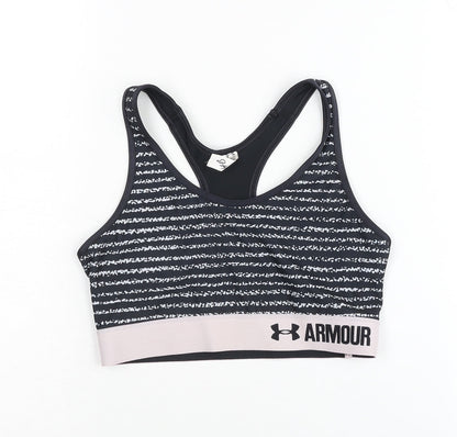 Under Armour Women's Black Cropped Tank, Size S
