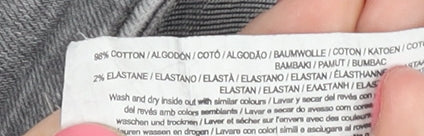 Denim Co Men's Grey Slim Fit Jeans 38W 32L