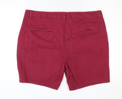 River Island Men's Red Chino Shorts, Size 38