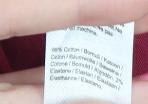 River Island Men's Red Chino Shorts, Size 38