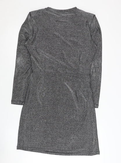 Marks and Spencer Black Sheath Dress, Size 12, Women, Stretch