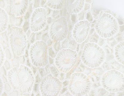 Marks and Spencer Women's White Lace Dress UK 14