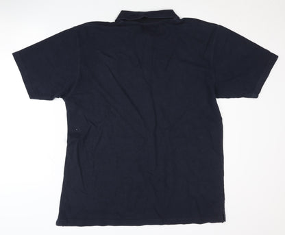 Cotton Traders Men's Black Polo Shirt