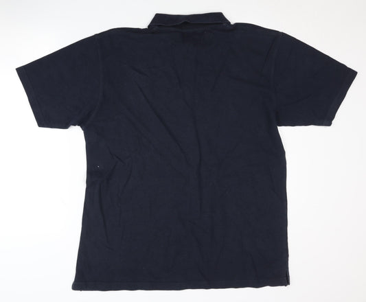 Cotton Traders Men's Black Polo Shirt