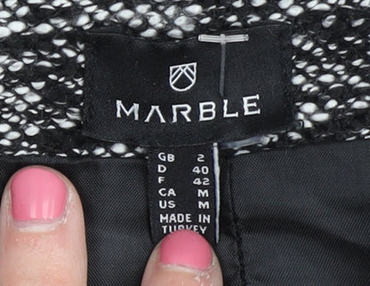 Marble Women's Black Pencil Skirt Size 10