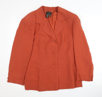 Womens UK Size 16 Episode Regular Orange Blazer