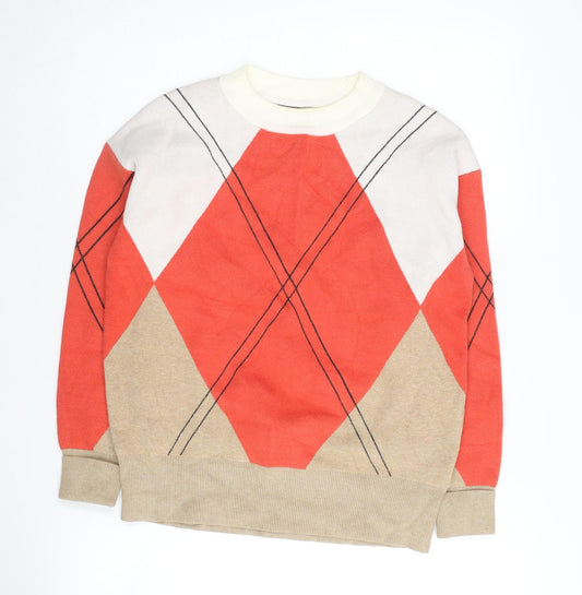 Womens UK Size S Marks and Spencer Multicoloured Pullover Jumper