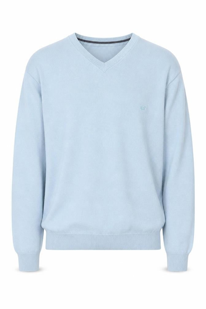 Mens UK Size M Wolsey Blue Pullover Jumper