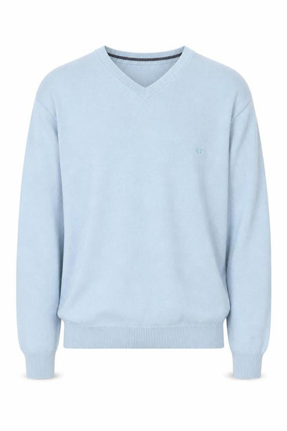 Mens UK Size M Wolsey Blue Pullover Jumper