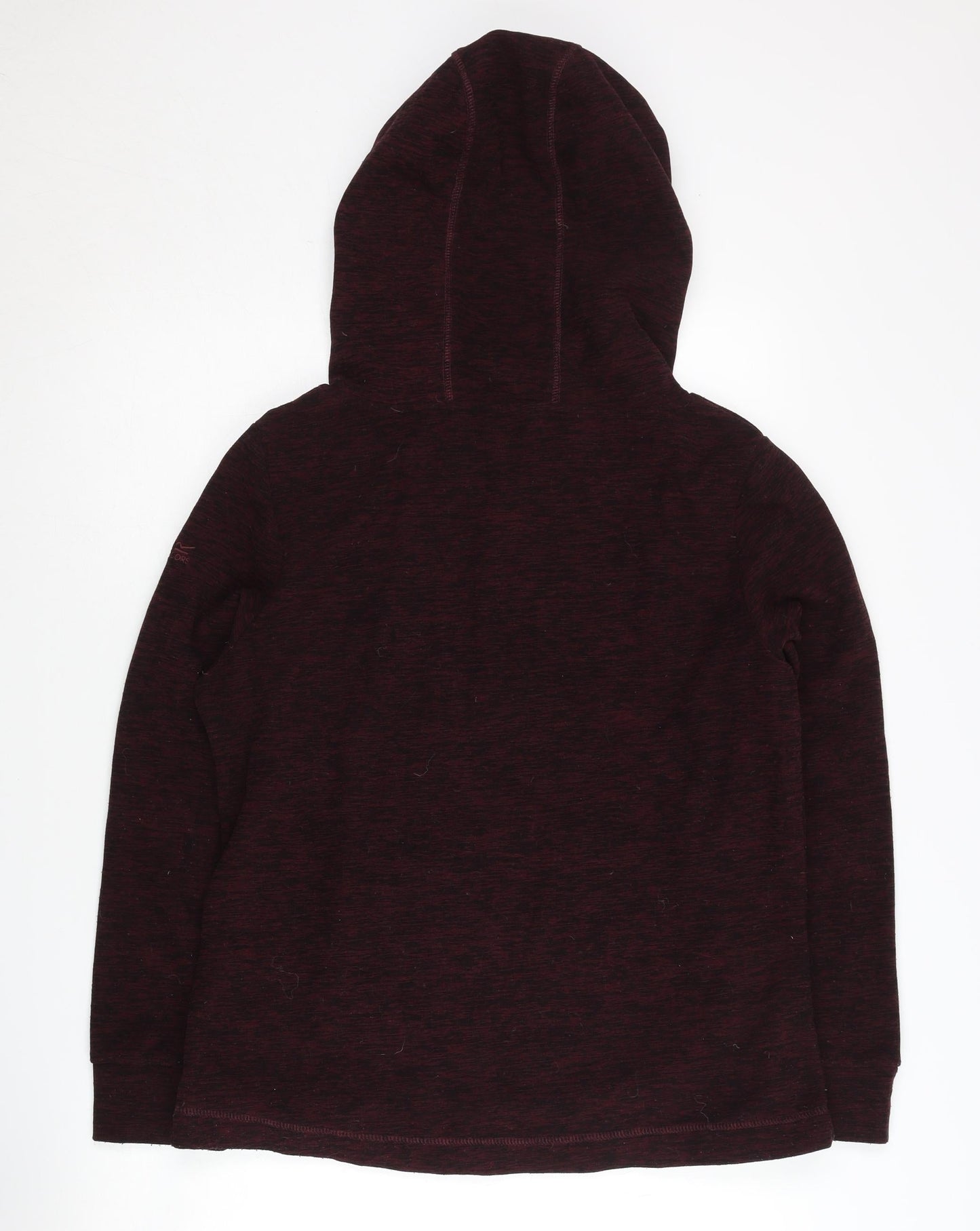 Regatta Women's Red Hoodie, Size 12, Polyester Fleece