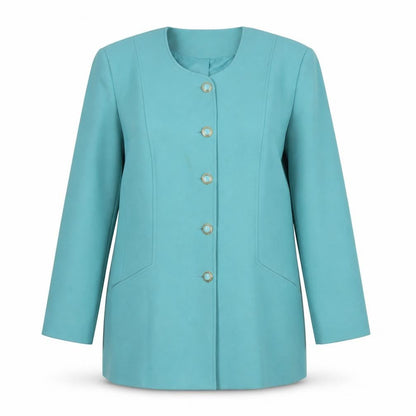Womens UK Size 16 Eastex Regular Green Suit Jacket