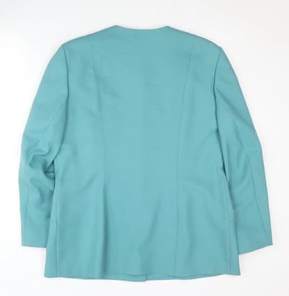 Eastex Women’s Green Suit Jacket Size 16