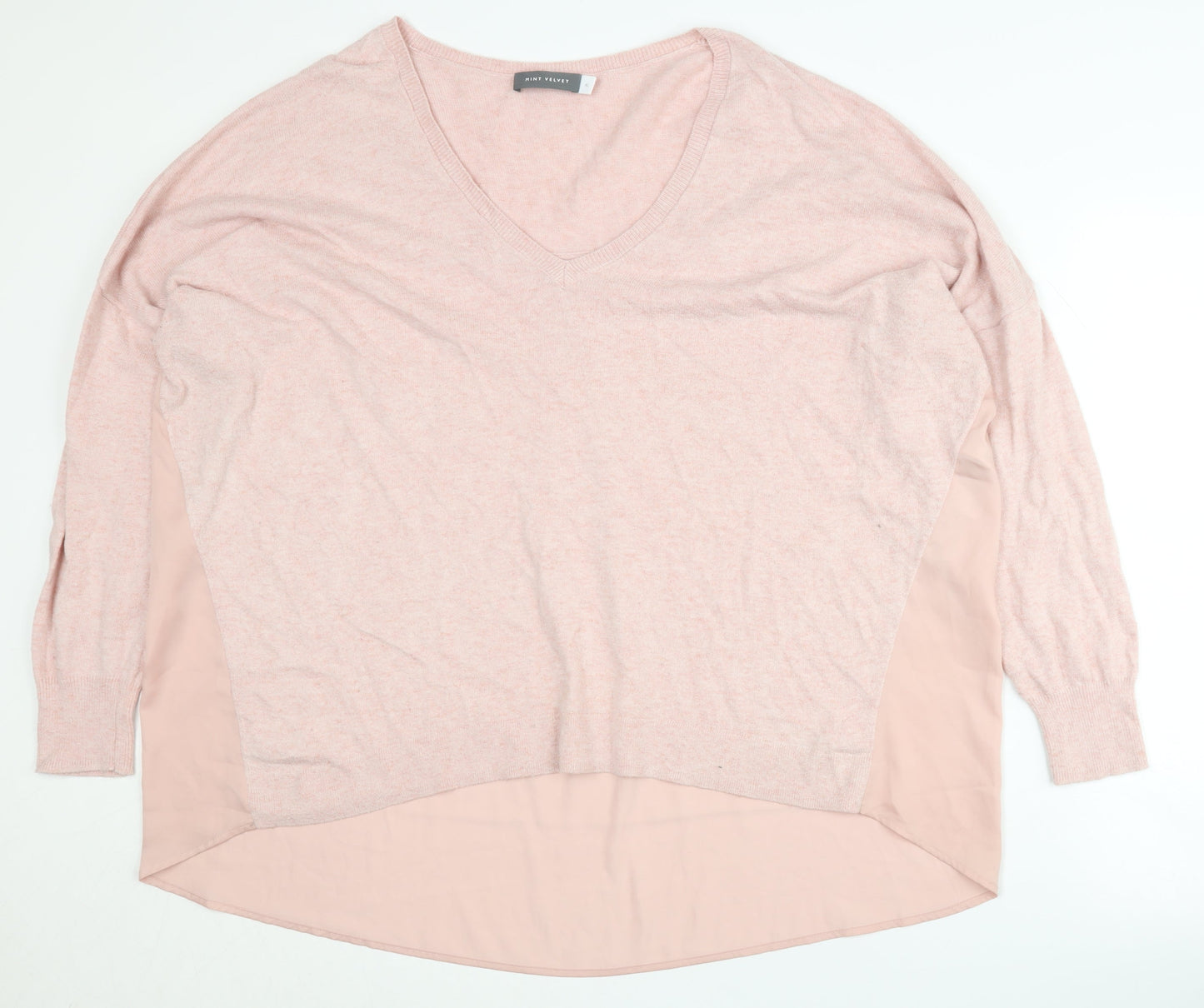 Womens UK Size XL Mint Velvet Pink Pullover Jumper